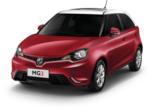 MG MG 3 tapizado de volantes