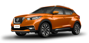 Nissan Kicks SUV tapizado de volantes